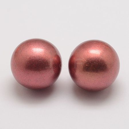 Brass Chime Ball Beads Fit Cage Pendants KK-G298-16mm-13-1