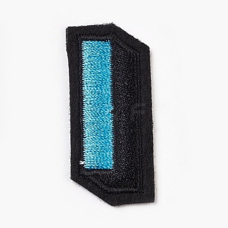 Computerized Embroidery Cloth Iron On Patches DIY-WH0083-01I-1