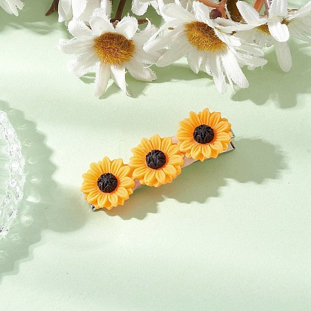 Iron Flat Alligator Hair Clips PHAR-JH00129-1