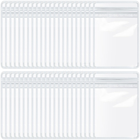 10Pcs PVC Plastic Resealable Bags OPP-WH20001-02A-1