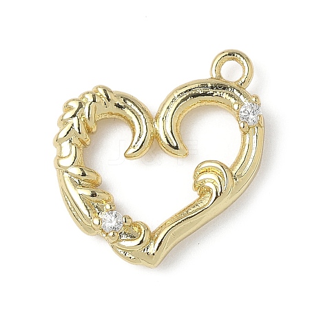 Brass Pendants KK-Q091-01G-1