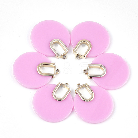 Opaque Acrylic Pendants MACR-T031-08A-1