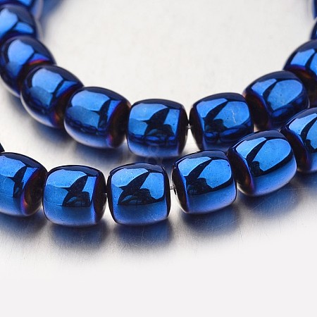 Electroplate Non-magnetic Synthetic Hematite Bead Strands G-F300-43-05-1