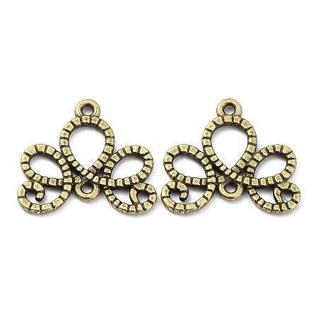 Tibetan Style Alloy Links Connectors TIBEP-EA11609YKG-AB-FF-1