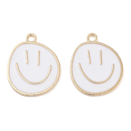 Alloy Enamel Pendants PALLOY-S192-03G-01-1