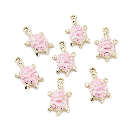 Alloy Enamel Pendants FIND-E031-01LG-01-1