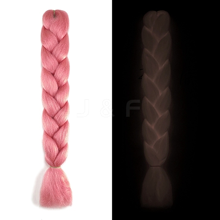 Luminous High Temperature Fiber Long Braids Wig Hair PW-WG01FBE-09-1