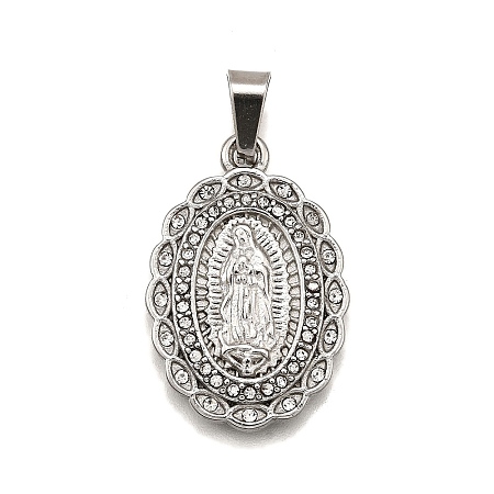 304 Stainless Steel Pendants STAS-B086-09G-P-1