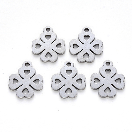 Tarnish Resistant 304 Stainless Steel Pendants X-STAS-N092-06-1