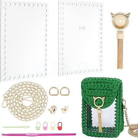 DIY Purse Making Kit DIY-WH0019-37-1