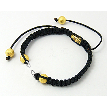 Braided Nylon Bracelet Making AJEW-JB00004-02-1