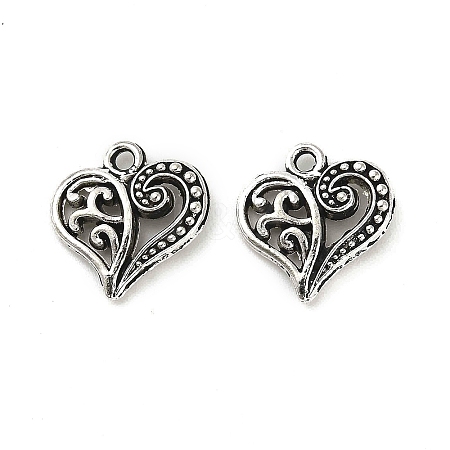 Tibetan Style Alloy Charms FIND-M047-47AS-1