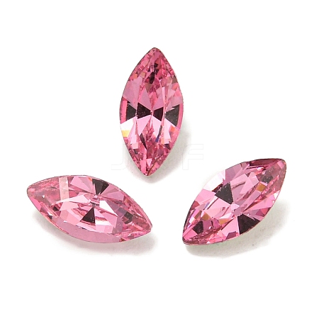 Glass Rhinestone Cabochons RGLA-L029-12A-209-1