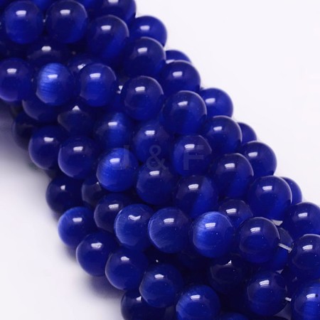 Cat Eye Beads Strands X-CE-M011-10mm-03-1