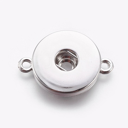 Brass Snap Link Making KK-WH0022-01P-1