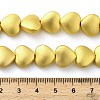 Electroplate Glass Beads Strands EGLA-H109-12H-04-4