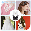 24Pcs 2 Colors Polyester Embroidered Cloth Sew on Patches PATC-HS0001-01-6