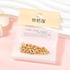 SHEGRACE Brass Beads XGR0118G-125G-5