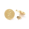 Ion Plating(IP) 304 Stainless Steel Stud Earring for Women EJEW-I285-27G-2