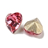 Glass Rhinestone Cabochons RGLA-L029-16B-209-2