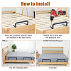 Cold Rolled Steel Adjustable Bed Mattress Retainer Bar Holder AJEW-WH0606-99A-4