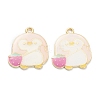 Alloy Enamel Pendants ENAM-I051-16LG-02-1