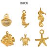 Tibetan Style Alloy Pendants TIBE-PH0004-72-4