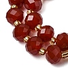 Natural Carnelian(Dyed & Heated) Beads Strands G-D105-B12-3