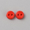 Mini Resin Button FIND-WH0260-26D-1