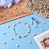 500Pcs 2 Colors CCB Plastic Beads CCB-TA0001-18-7