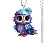 Acrylic Owl Pendant Decorations PW-WGC351F-01-2