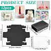 Foldable Creative Kraft Paper Drawer Boxes with Clear PVC Cover Sheet LS-CON-WH0113-09A-2