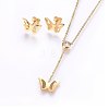 304 Stainless Steel Jewelry Sets SJEW-H137-10-2