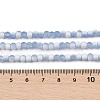 Frosted Crackle Glass Beads Strands GLAA-U001-4mm-M14-4