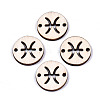 Unfinished Natural Poplar Wood Links Connectors WOOD-S045-139A-11-1