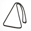 304 Stainless Steel Box Chain Necklaces NJEW-L353-37-2