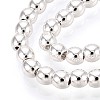 Electroplate Non-magnetic Synthetic Hematite Bead Strands X-G-Q466-3mm-02-3