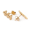 Number Earrings LS-EJEW-F286-01A-G-2