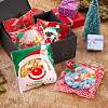 400 Pcs 4 Styles Self-Adhesive Christmas Candy Bags JX060A-6
