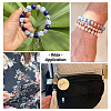 DIY Beaded Keychain Bracelet Making Kit DIY-TA0004-23-64