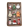 Glass Pendant Decorations HJEW-F021-02-1