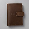 Rectangle Leather Travel Passport Wallet Cover AJEW-WH20007-06A-1