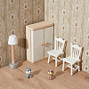 Mini Dollhouse Living Room Bedroom Wallpaper DIY-WH0504-841A-04-4