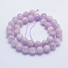 Natural Kunzite Beads Strands G-L478-14-10mm-3