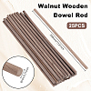 Black Walnut Wood Craft Sticks DIY-WH0308-568-2