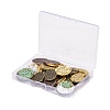 48Pcs 12 Style Alloy Pendants PALLOY-PH0001-90-5