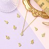 9Pcs 3 Style Brass Micro Pave Clear Cubic Zirconia Pendants KK-CJ0002-81-6
