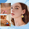 104Pcs 13 Colors Glass Globle Pendants GLAA-ME0001-29-4
