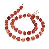 Natural Red Agate Beads Strands G-O201B-50A-3