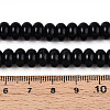 Opaque Spray Painted Glass Beads GLAA-ZX008-8mm-18F-4
